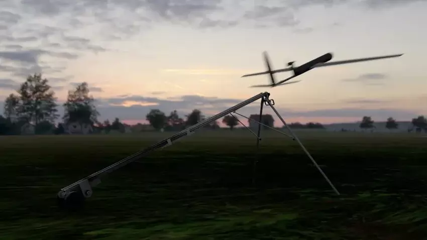 Kamikaze-Drohne Roter Drache