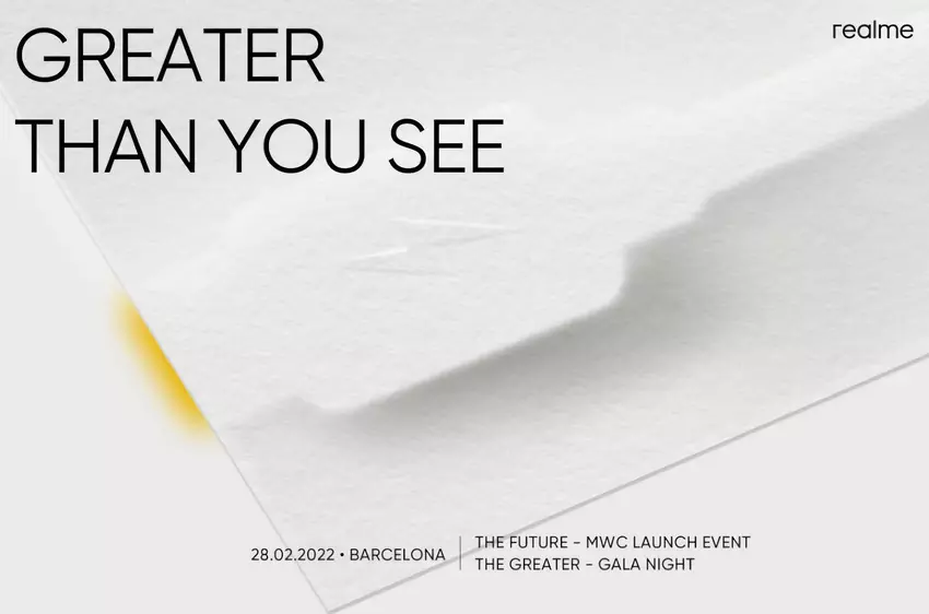 Realme kündigte eine Veranstaltung auf dem MWC 2022 an und wartete auf die Veröffentlichung eines 150-Watt-Ladegeräts