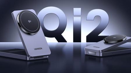 UGREEN hat die magnetische 2-in-1-Station MagFlow Qi2 für iPhone- und AirPods-Nutzer vorgestellt