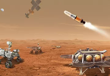 Die NASA zeigte, wie sie mit ...