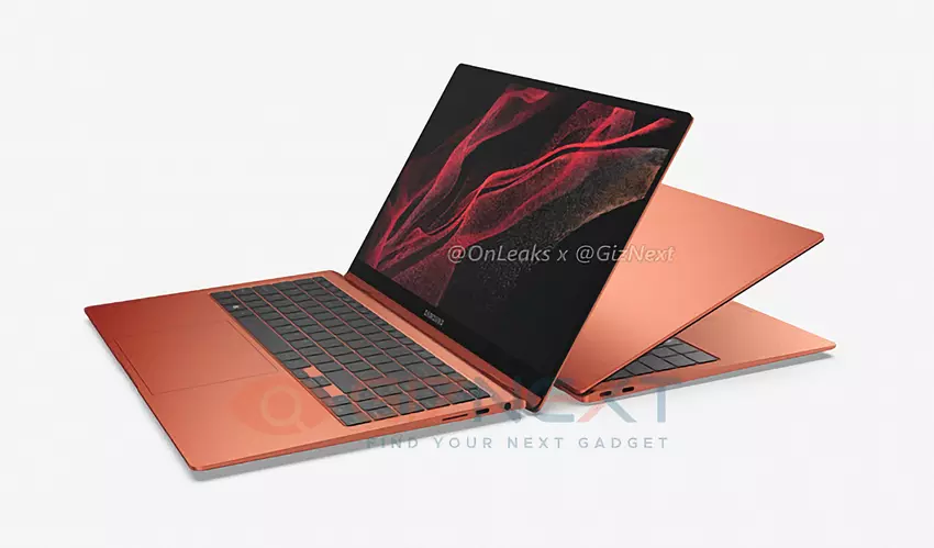 Ein Insider zeigte, wie das Samsung Galaxy Book Pro 2 360 aussehen wird