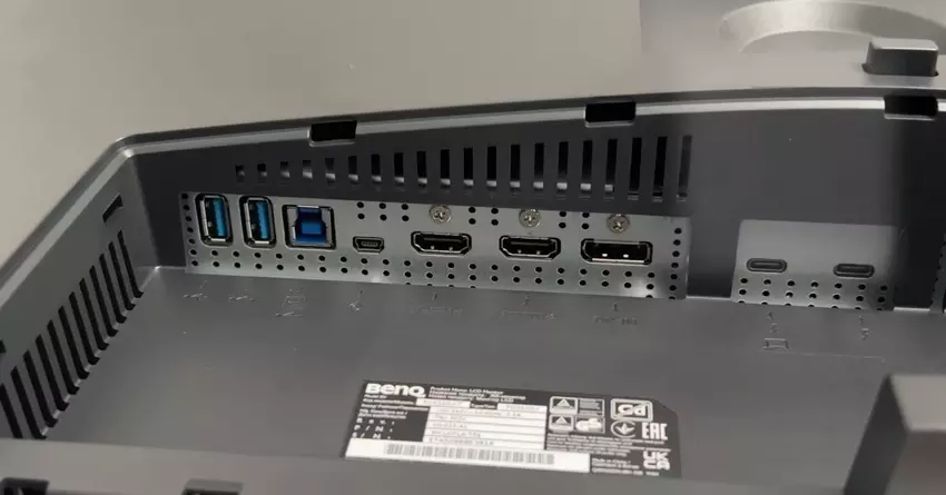 BenQ PD3220U monitor mit thunderbolt