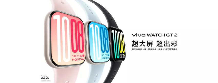 Vivo Watch GT 2 angekündigt: eSIM und bis zu 33 Tage Autonomie