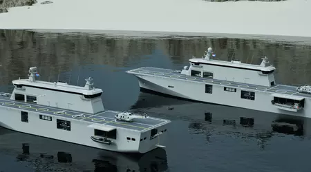 Drohnen-Flugzeugträger: Portugal hat bei der Damen Shipyards Group ein Mehrzweck-Unterstützungsschiff bestellt, das verschiedene Arten von Drohnen transportieren kann