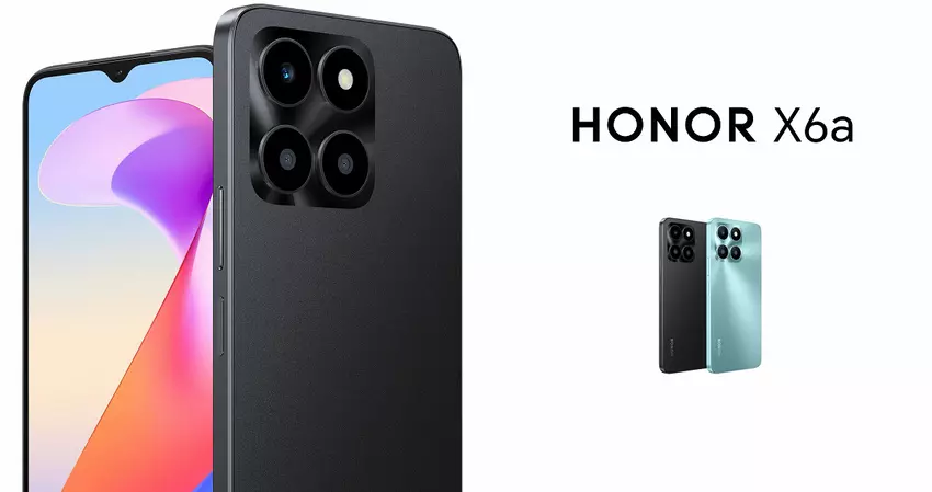 Honor X6a - Helio G36, 90Hz TFT HD+ Display, 50MP Kamera, NFC und Android 13 für £130
