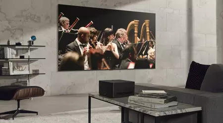 LG hat einen riesigen kabellosen 4K Signature OLED M kabellosen 4K-Fernseher mit 120Hz Bildwiederholrate für über $30.000 vorgestellt