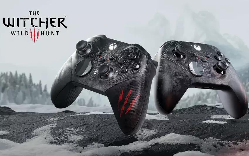 Microsoft hat eine einzigartige Reihe von Xbox-Controllern im Stil des legendären RPG The Witcher 3: Wild Hunt vorgestellt