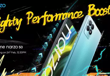 Offiziell: Realme Narzo 50 mit 120-Hz-Bildschirm ...