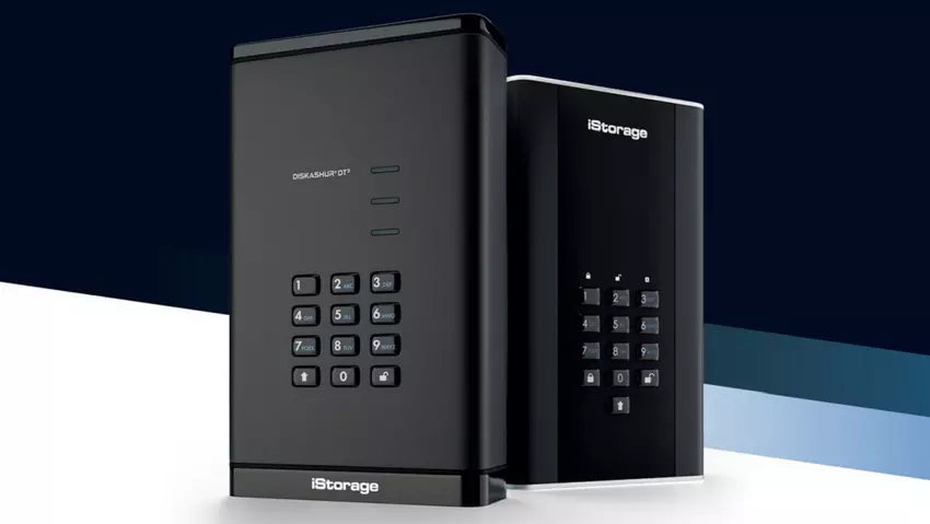 iStorage hat die hochsicheren Speicherlösungen diskAshur DT2 und diskAshur DT3 mit 26 TB Speicherkapazität und Hardware-Verschlüsselung vorgestellt