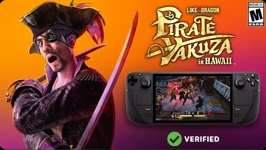 Tolle Neuigkeiten von Sega: Like a Dragon: Pirate Yakuza in Hawaii wird vom ersten Tag an volle Steam-Deck-Kompatibilität erhalten