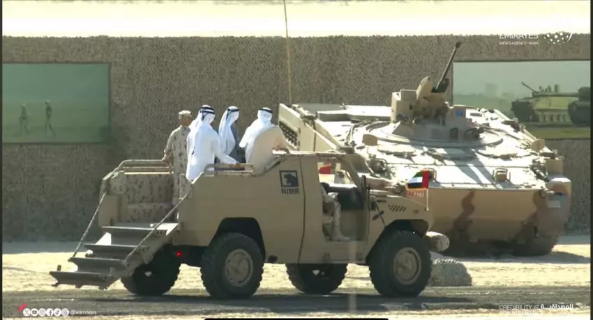 BMP-3 der Armee der Vereinigten Arabischen Emirate mit dem slowakischen DVK-30-Kampfmodul