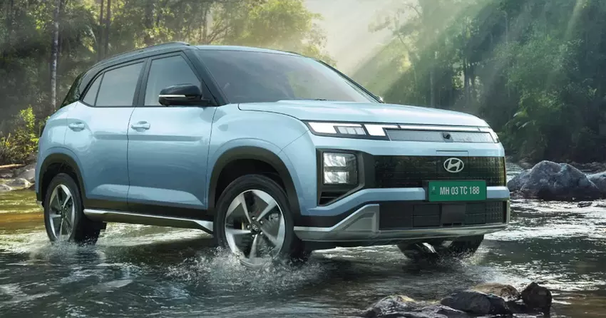 Der neue Hyundai Creta Electric Crossover wurde in Indien mit 42 kWh und 51,4 kWh Batterien vorgestellt