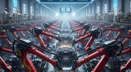 Im Jahr 2024 installierte China mehr industrielle Roboter als der Rest der Welt insgesamt