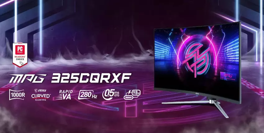 MSI hat einen 31,5″ Curved Performance Gaming Series Monitor mit einer Bildwiederholrate von 280Hz vorgestellt