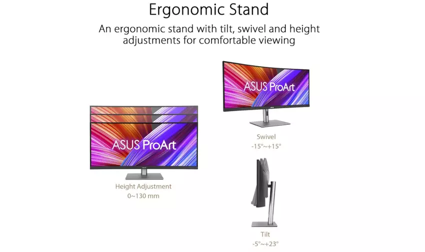 ASUS ProArt Display PA34VCNV Ultrawide-Display für Multitasking