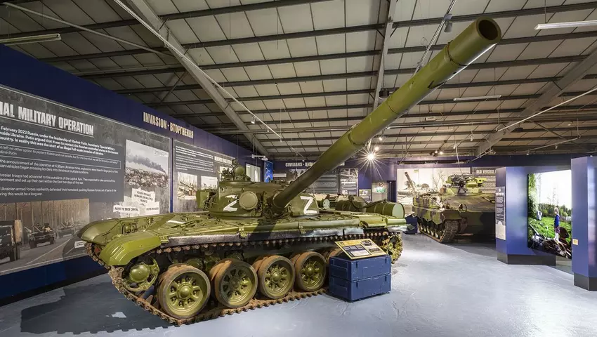 Britisches Panzermuseum zeigt Ausstellung über den Krieg in der Ukraine