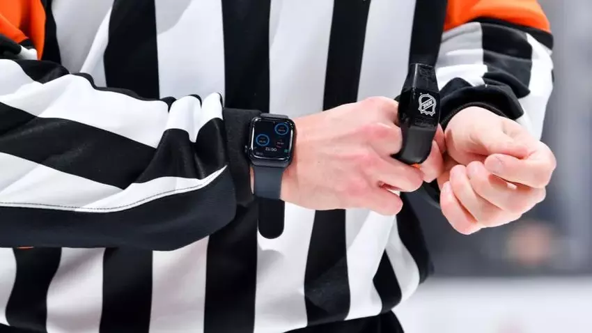 Apple stellt Apple Watch für Schiedsrichter der National Hockey League zur Verfügung