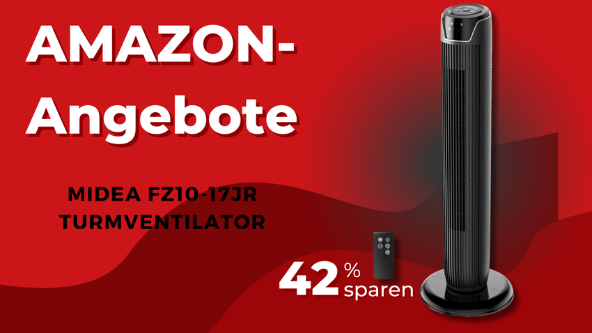Midea FZ10-17JR Turmventilator – Jetzt 25€ sparen bei Amazon!