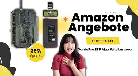 GardePro E8P Max Wildkamera – Sensationelle 63€ Ersparnis jetzt verfügbar!