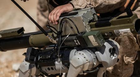 Die US-Marine hat einen chinesischen Roboterhund mit einem M72 LAW-Raketenwerfer ausgestattet