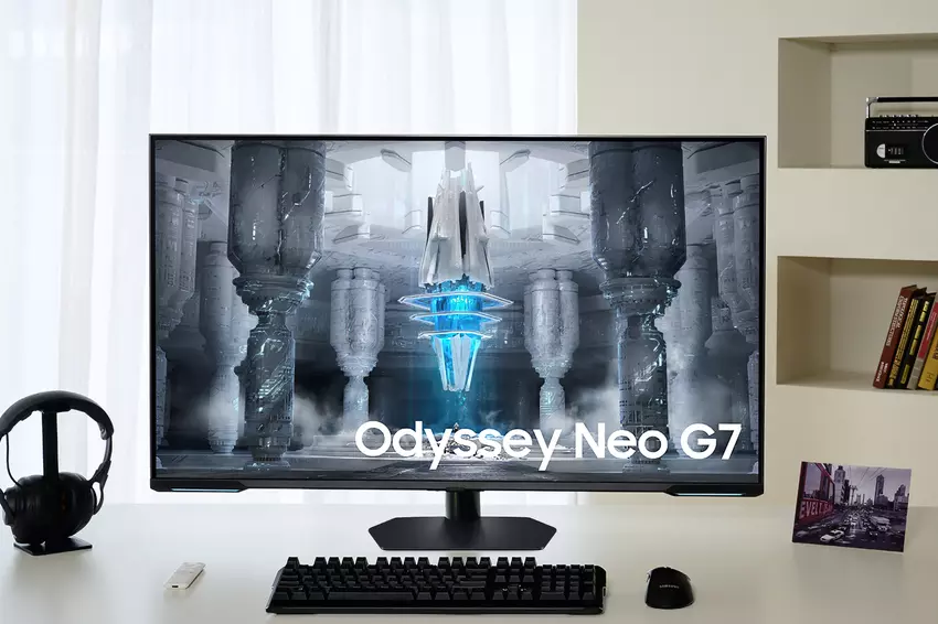 Samsung hat verraten, wann der Odyssey Neo G7 (G70NC), ein 43-Zoll 4K Mini-LED-Gaming-Monitor mit 144 Hz, weltweit auf den Markt kommen wird
