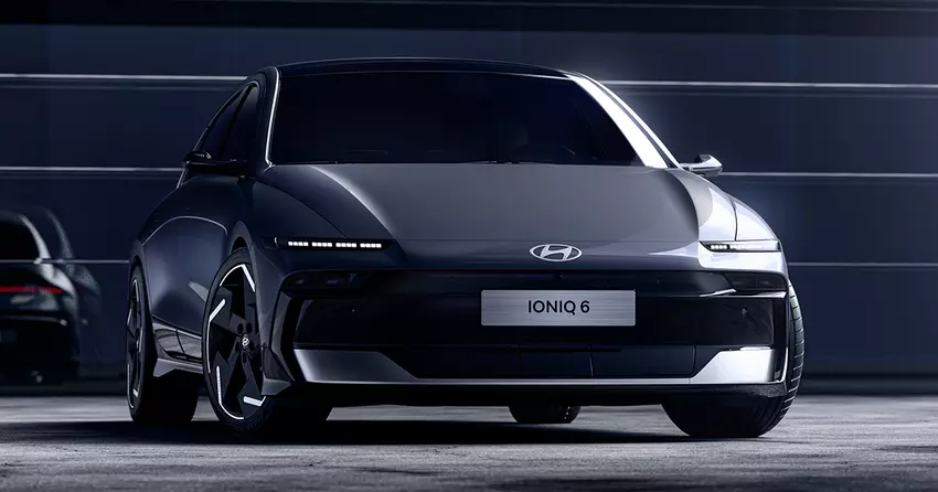 Der aktualisierte Hyundai Ioniq 6 (2026) erhält geteilte Scheinwerfer