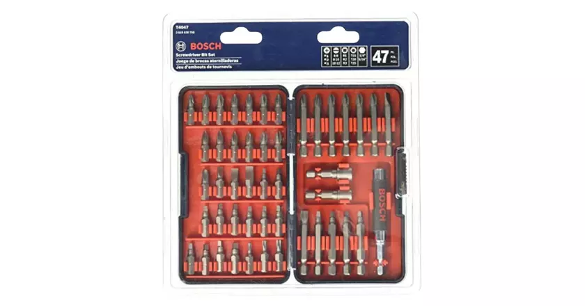 Bosch 47-teilig Schraubendreher-Bits Test