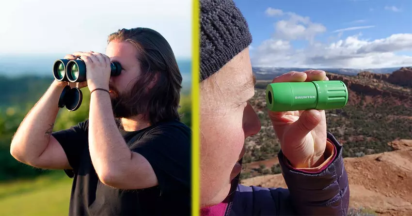 Monocular zoom capabilities