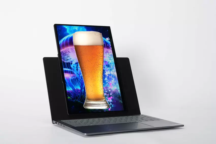 Lenovo Projekt Pivo: selbst ein Laptop wird schwindelig
