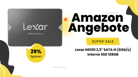 Lexar NS100 2,5" SATA SSD 128GB – Jetzt 6€ günstiger!
