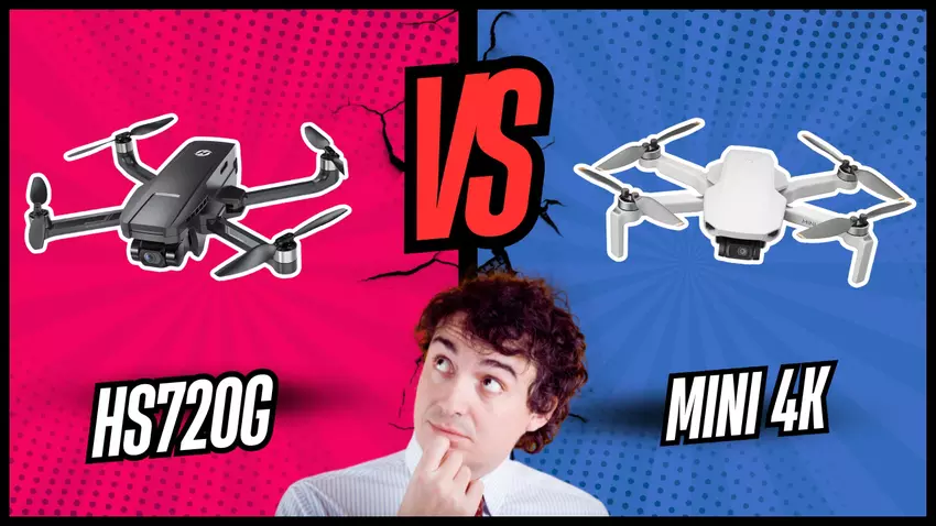 HS720G gegenüber Mini 4K