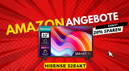 Hisense 32E4KT HD Ready TV 32 Zoll – Jetzt 40€ günstiger!