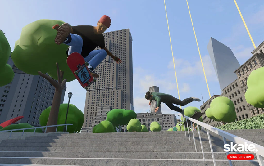 Skate-Simulator Neustart Gameplay wurde online veröffentlicht