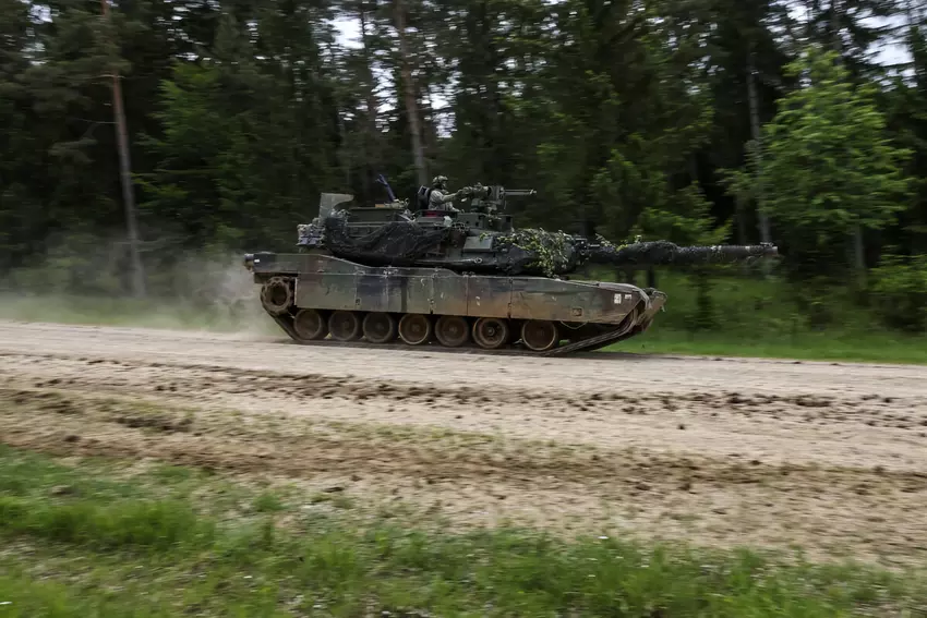 Die AFU zeigte die ersten Aufnahmen des US-Panzers M1 Abrams in Aktion