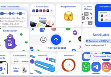 Universeller Messenger Beeper startet mit einem ...
