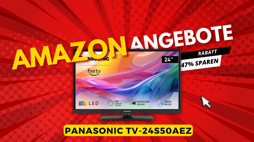 Panasonic TV-24S50AEZ 24-Zoll Smart TV – Jetzt 150€ günstiger bei Amazon!