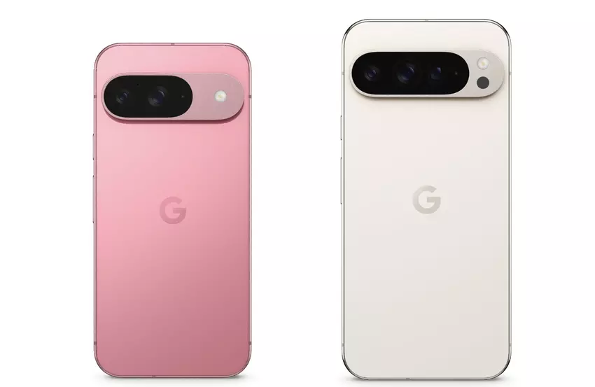 Neue Renderings des Pixel 9 und Pixel 9 Pro XL in den Farben Pink und Porzellan sind online aufgetaucht