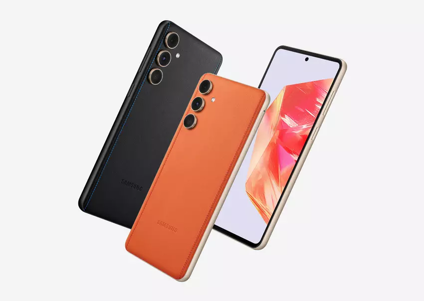 Samsung hat den Starttermin für das Galaxy F55 bekannt gegeben: ein Smartphone mit 120Hz-AMOLED-Bildschirm, Snapdragon 7 Gen 1-Chip und einer Lederrückseite