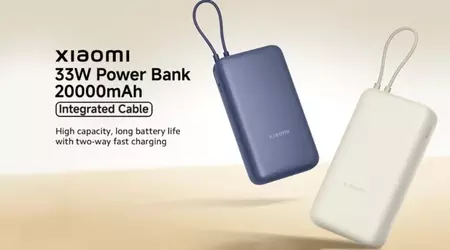 Xiaomi führt die neue 33W 10000 Power Bank mit integriertem Kabel in weiteren europäischen Ländern ein