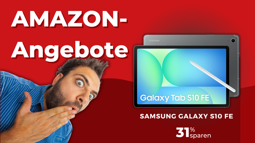 Samsung Galaxy Tab S10 FE mit S Pen – Jetzt 31% sparen auf Amazon