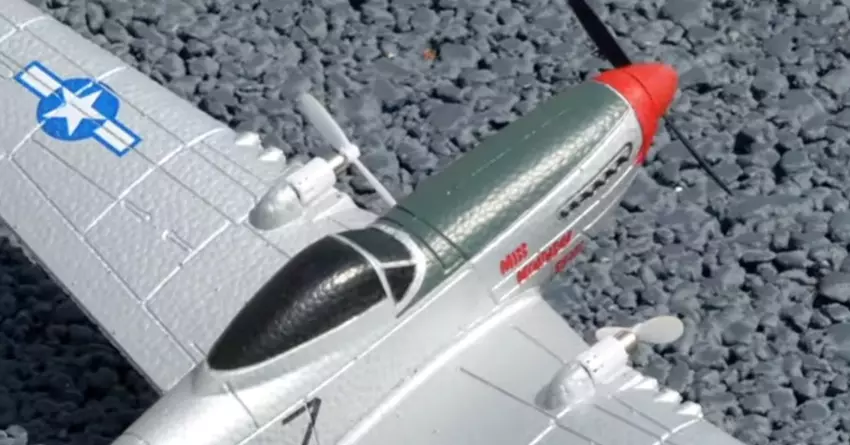 s-idee® Volantex RC Mustang P51 langstrecken rc flugzeug