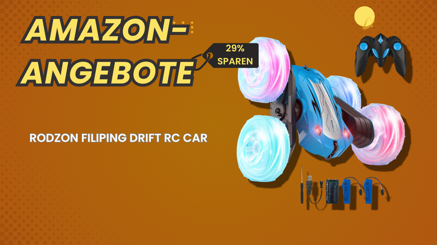 Rodzon Filiping Drift RC Car – Fantastische 10,51€ Ersparnis mit 29% Preisvorteil!