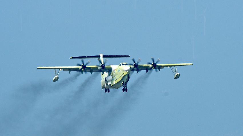 Das größte Amphibienflugzeug der Welt, AG600M, hat die Flugerprobung erfolgreich bestanden