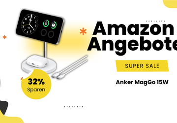 Anker MagGo 15W MagSafe Ladegerät Bundle ...