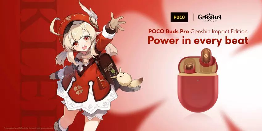 POCO Buds Pro Genshin Impact Edition: Kabellose Kopfhörer im Genshin Impact-Stil für 69 €