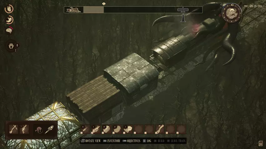 Zug nach RailGods of Hysterra