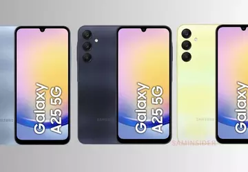 Werbebilder von Samsung Galaxy A25 Spezifikationen ...