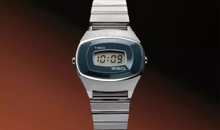 Timex bringt die Legende zurück: Das aktualisierte Modell der berühmten SSQ Quartz Digitaluhr von 1975 wurde veröffentlicht