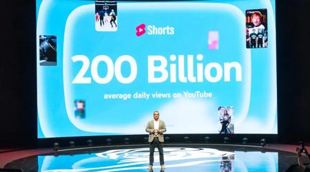 Die Anzahl der Aufrufe von YouTube Shorts hat 200 Milliarden pro Tag überschritten