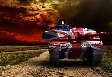 Moderne britische Challenger 3-Panzer erhalten E-LAWS-Laserwarnsystem